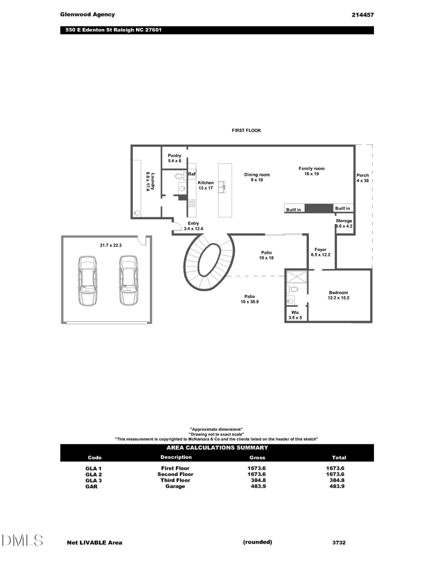 550 E Edenton Street, Raleigh, NC 27601 - #2