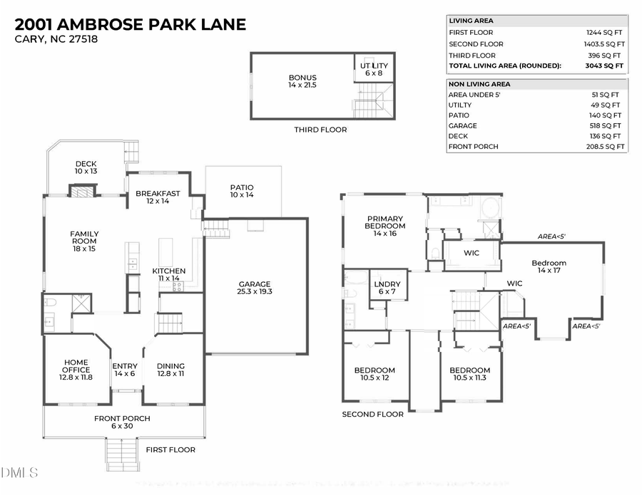 2001 Ambrose Park Lane, Cary, NC 27518 - #2