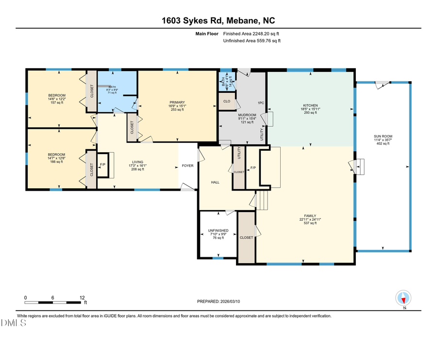 1603 Sykes Road, Mebane, NC 27302 - #2