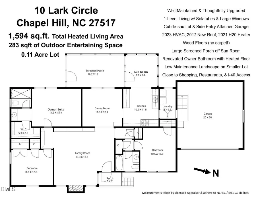 10 Lark Circle, Chapel Hill, NC 27517 - #2