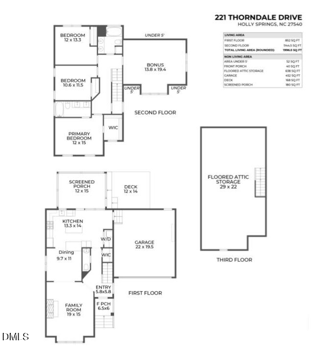 221 Thorndale Drive, Holly Springs, NC 27540 - #2