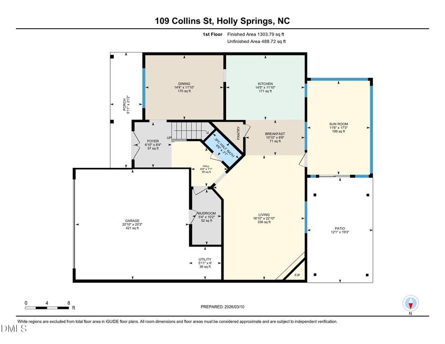 109 Collins Street, Holly Springs, NC 27540 - #2