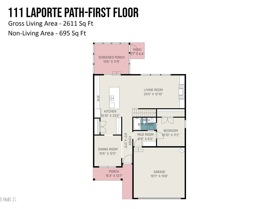 111 Laporte Path, Garner, NC 27529 - #2