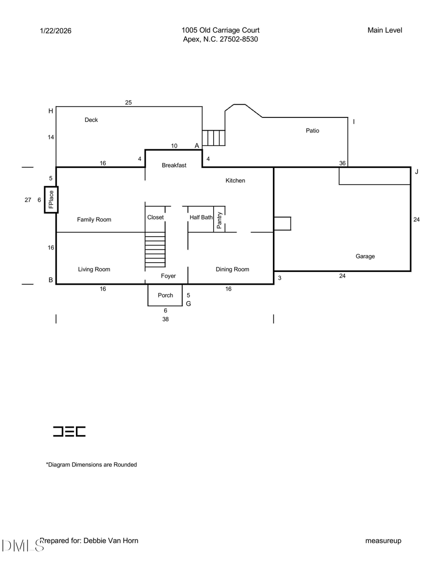 1005 Old Carriage Court, Apex, NC 27502 - #2