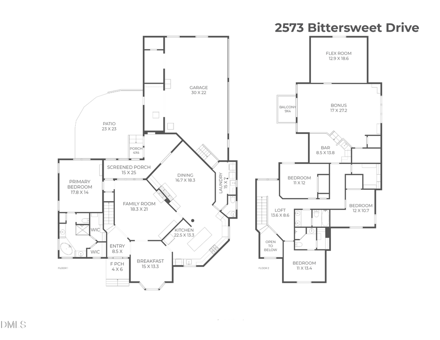 2573 Bittersweet Drive, Durham, NC 27705 - #2