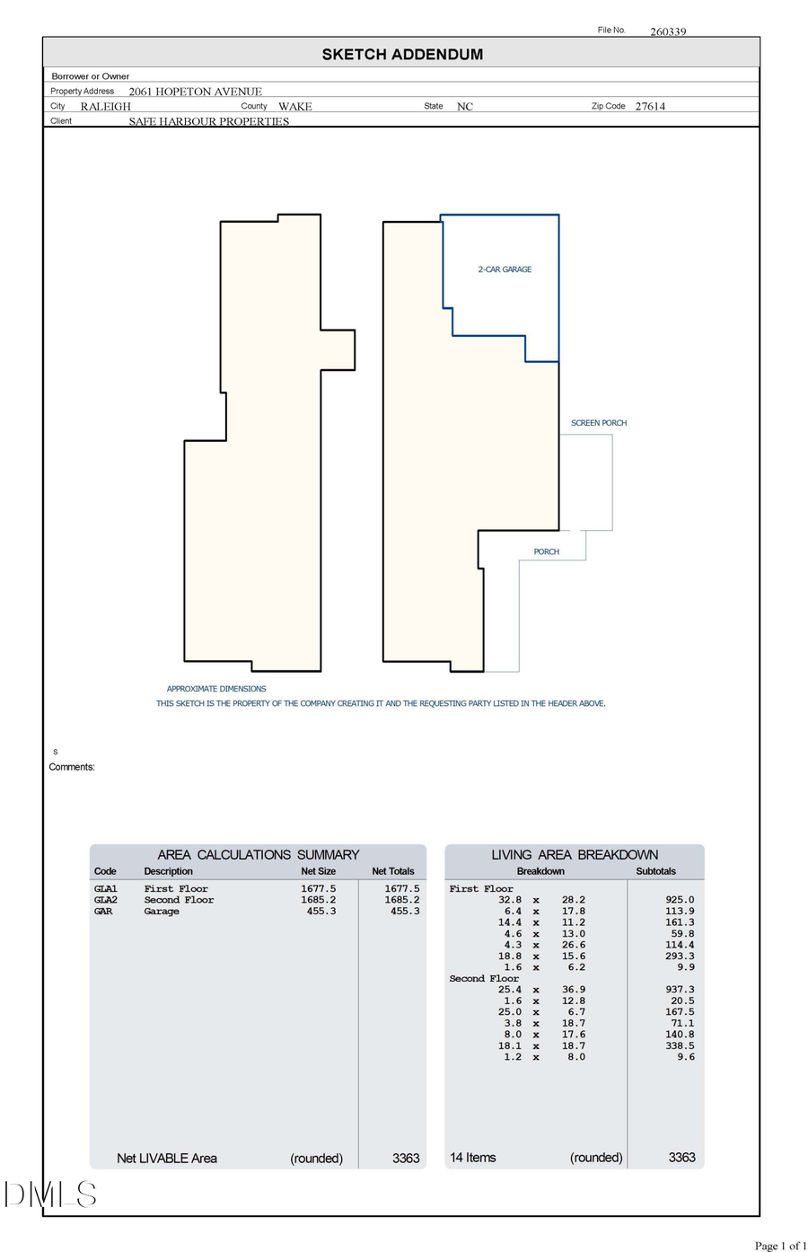 2061 Hopeton Avenue, Raleigh, NC 27614 - #2