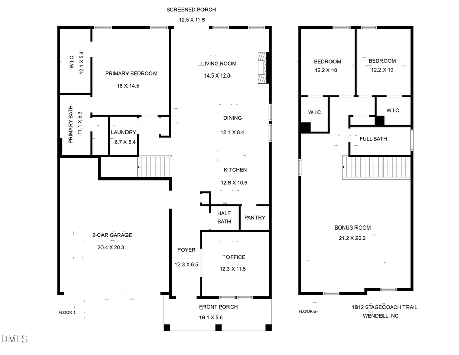 1812 Stagecoach Trail, Wendell, NC 27591 - #2