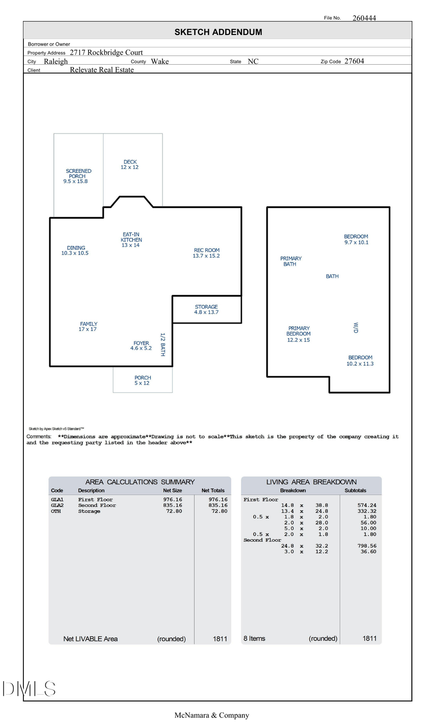 2717 Rockbridge Court, Raleigh, NC 27604 - #2