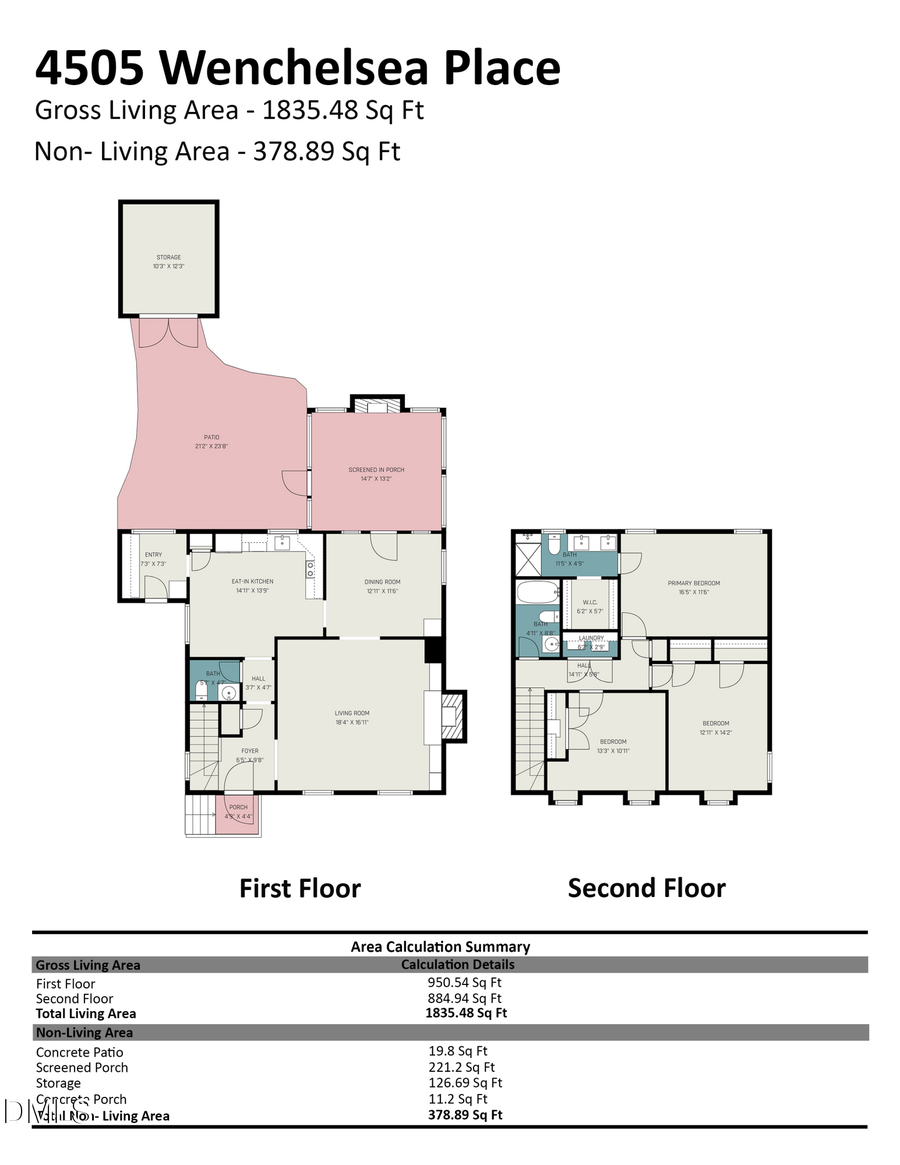 4505 Wenchelsea Place, Raleigh, NC 27612 - #2