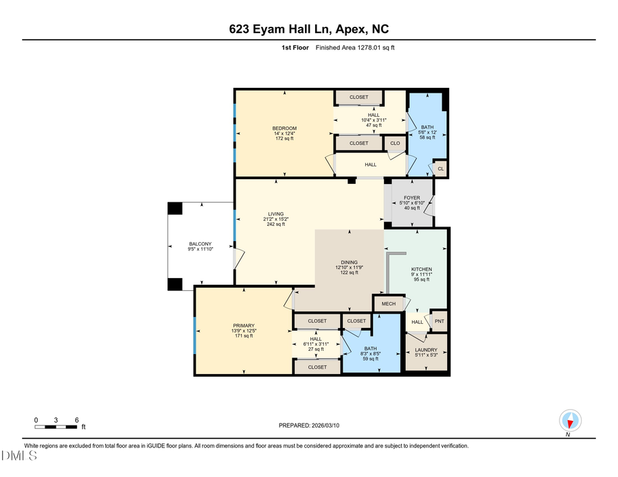 623 Eyam Hall Lane, Apex, NC 27502 - #2
