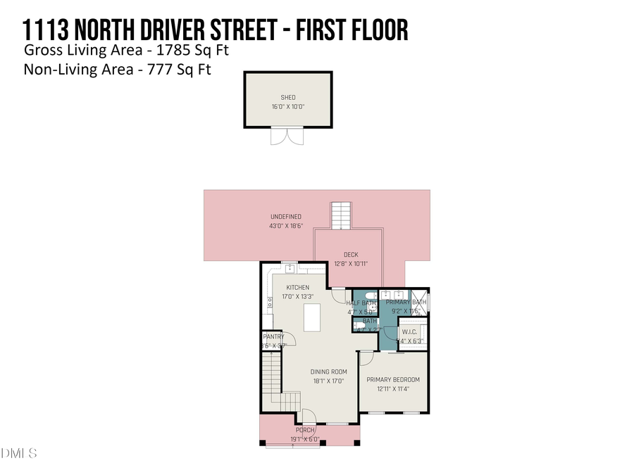 1113 N Driver Street, Durham, NC 27701 - #2