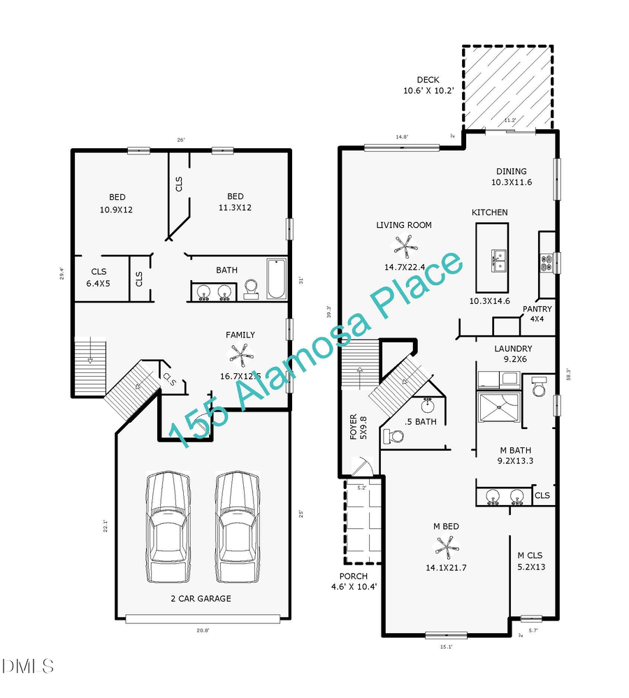 155 Alamosa Place, Cary, NC 27519 - #2