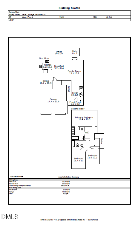 2925 Carriage Meadows Drive, Wake Forest, NC 27587 - #2
