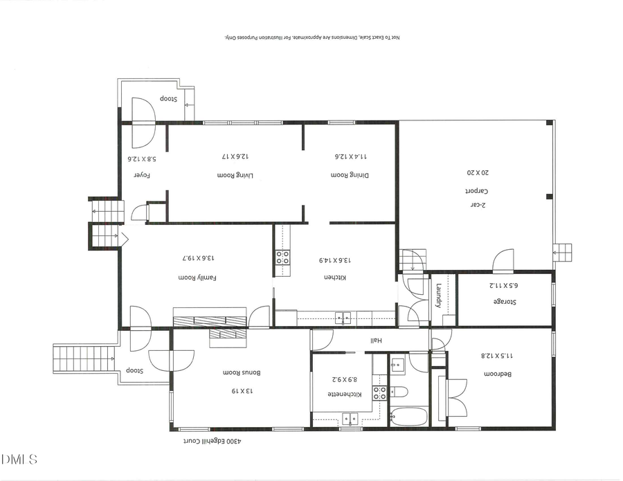 4300 Edgehill Court, Raleigh, NC 27612 - #2
