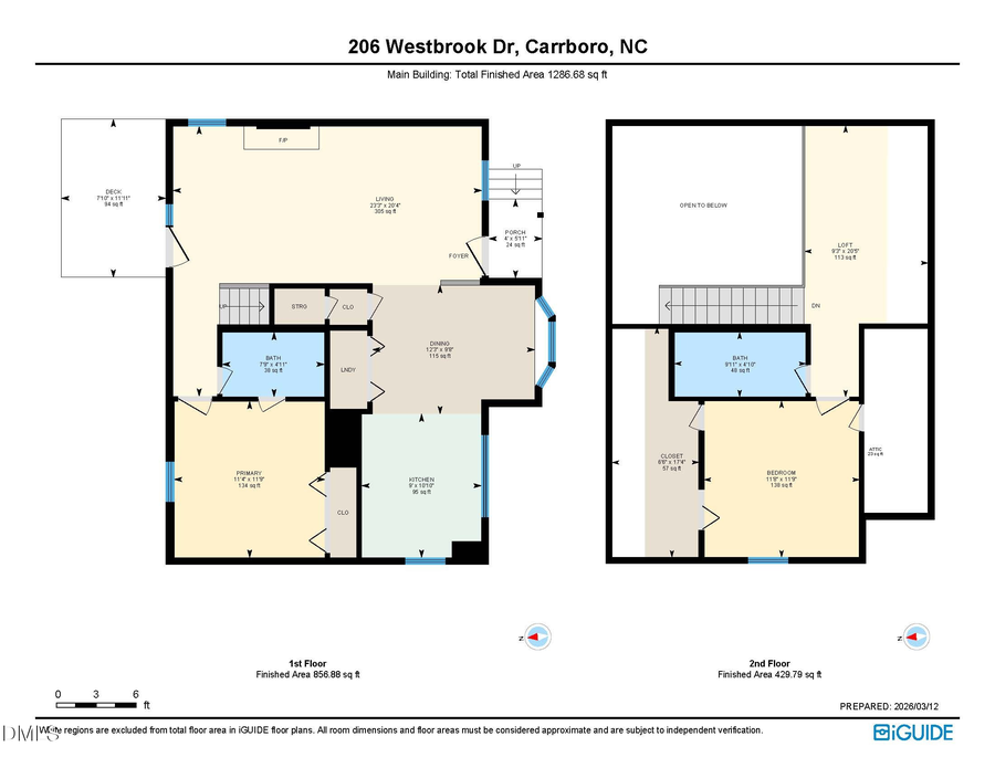 206 Westbrook Drive, Carrboro, NC 27510 - #2