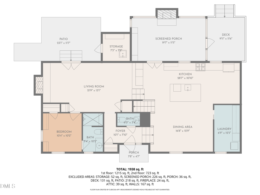 1205 Indian Trail Drive, Raleigh, NC 27609 - #2