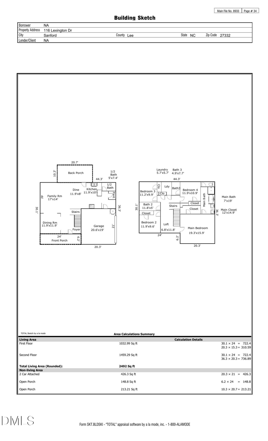 116 Lexington Drive, Sanford, NC 27332 - #2