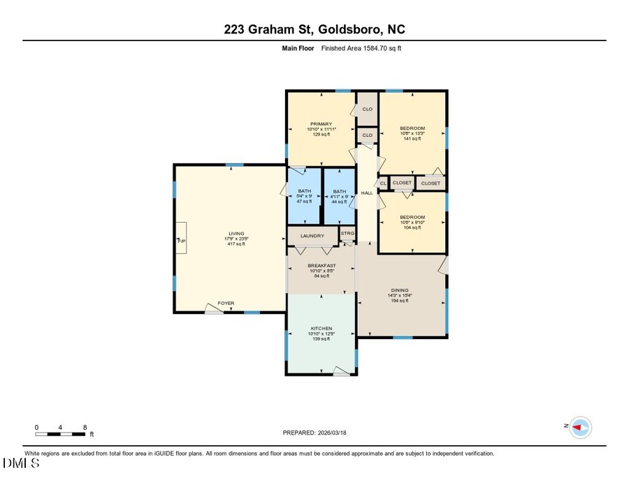 223 Graham Street, Goldsboro, NC 27530 - #2