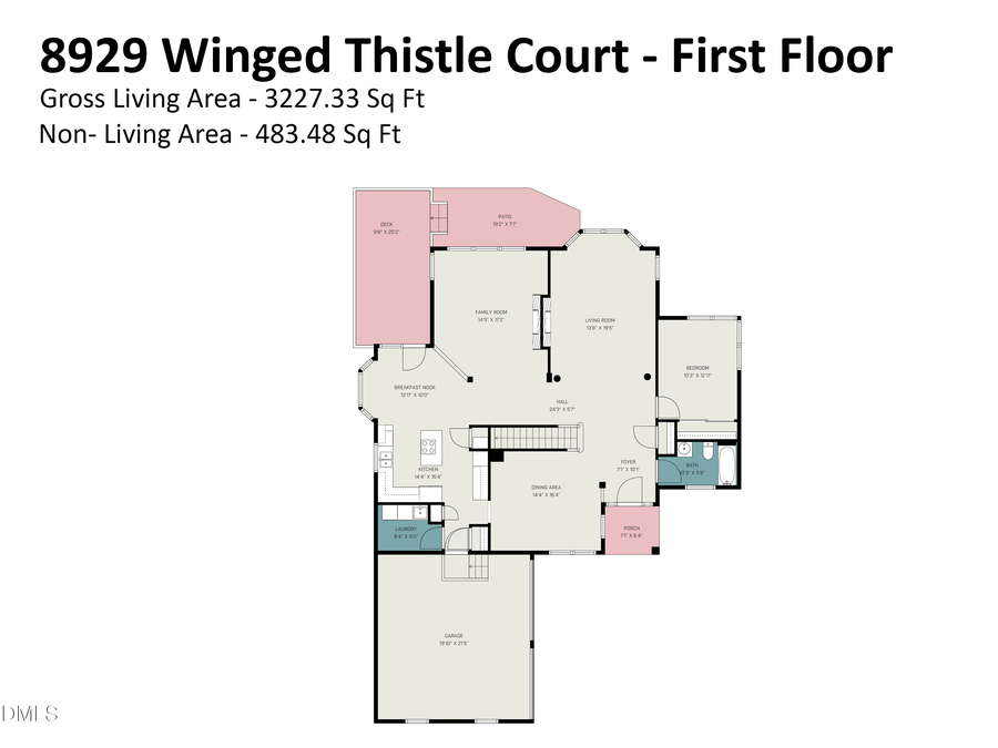 8929 Winged Thistle Court, Raleigh, NC 27617 - #2