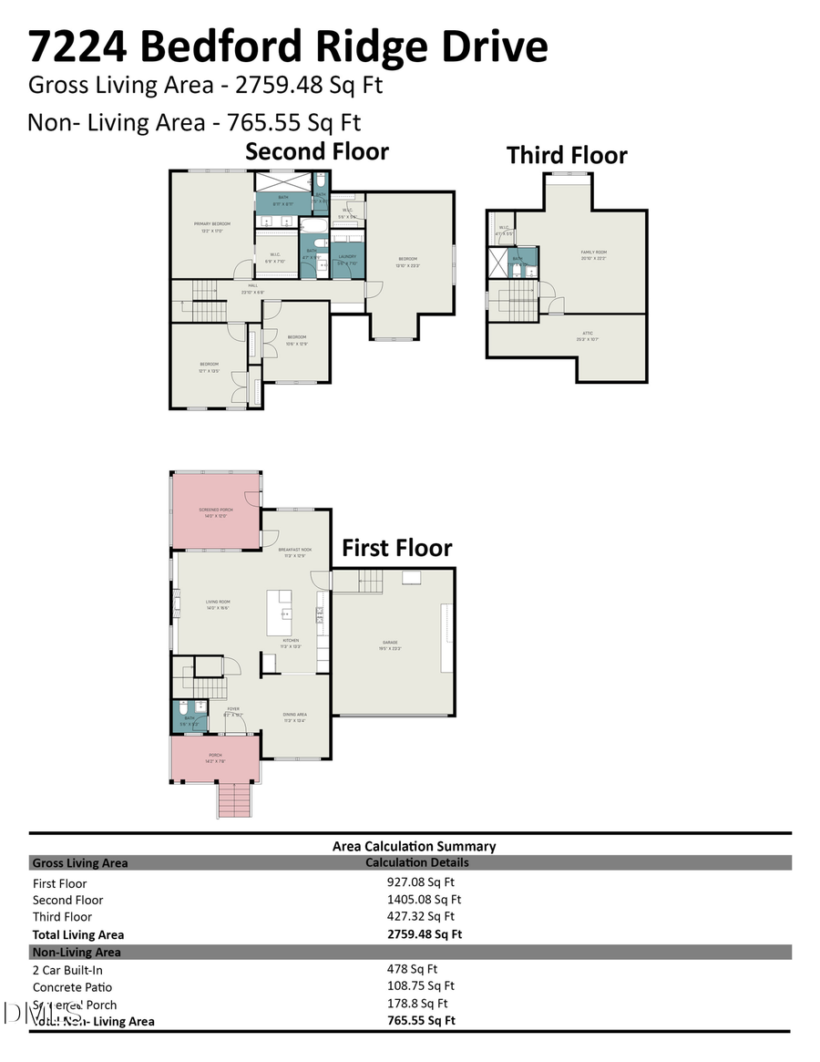 7224 Bedford Ridge Drive, Apex, NC 27539 - #2