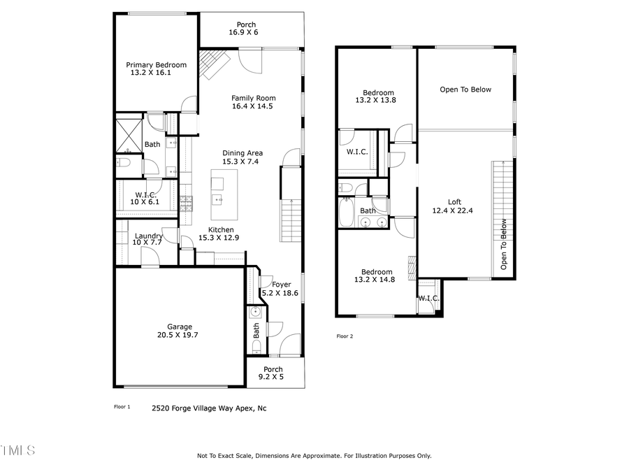2520 Forge Village Way, Apex, NC 27523 - #2