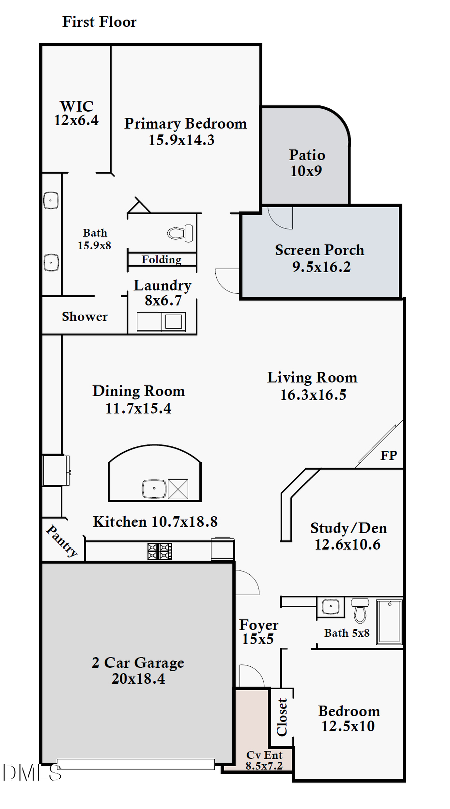 66 Middleton Place, Chapel Hill, NC 27516 - #2