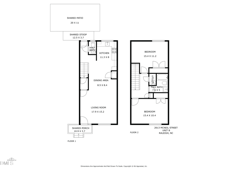 2613 Mcneil Street #B, Raleigh, NC 27608 - #2