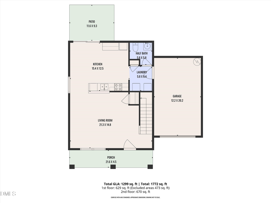 3817 Satinleaf Drive, Raleigh, NC 27616 - #2