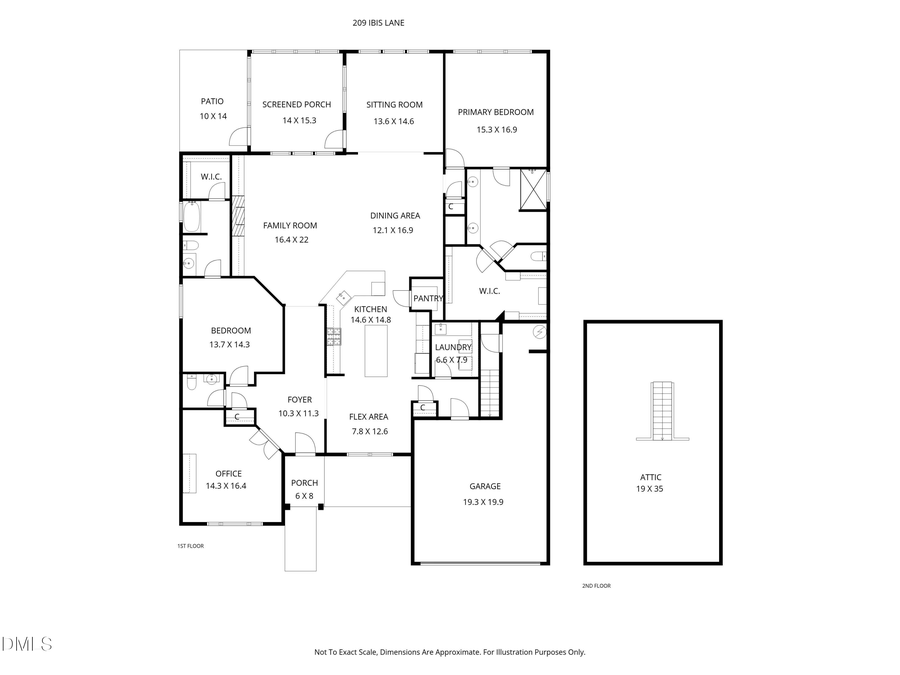 209 Ibis Lane, Durham, NC 27703 - #2