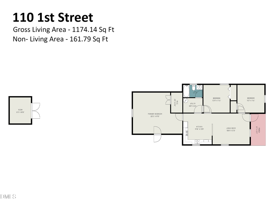 110 1st Street, Erwin, NC 28339 - #2
