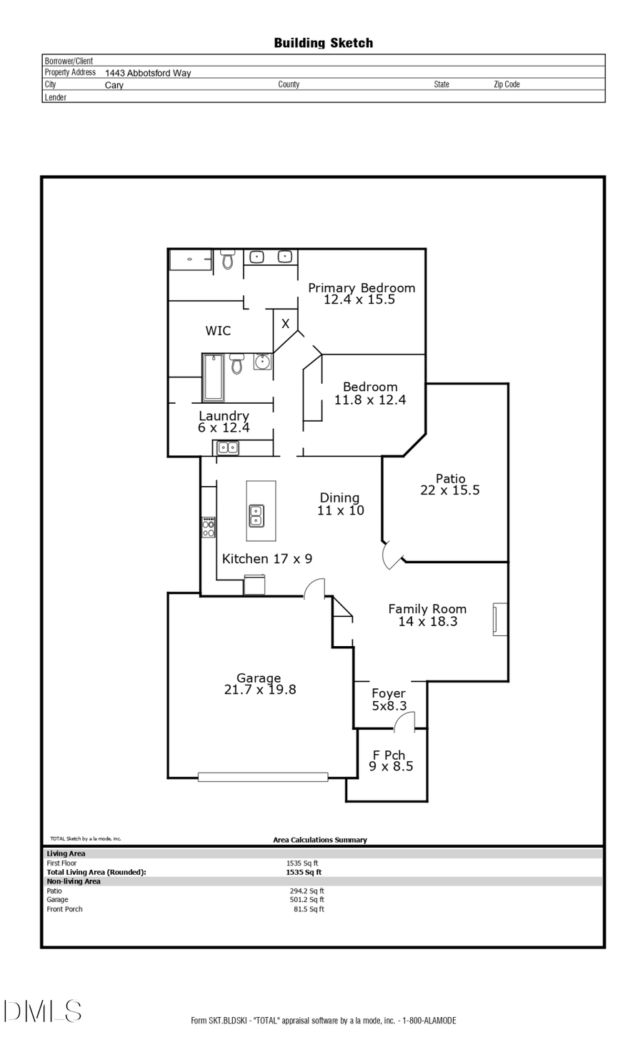 1443 Abbotsford Way, Cary, NC 27519 - #2