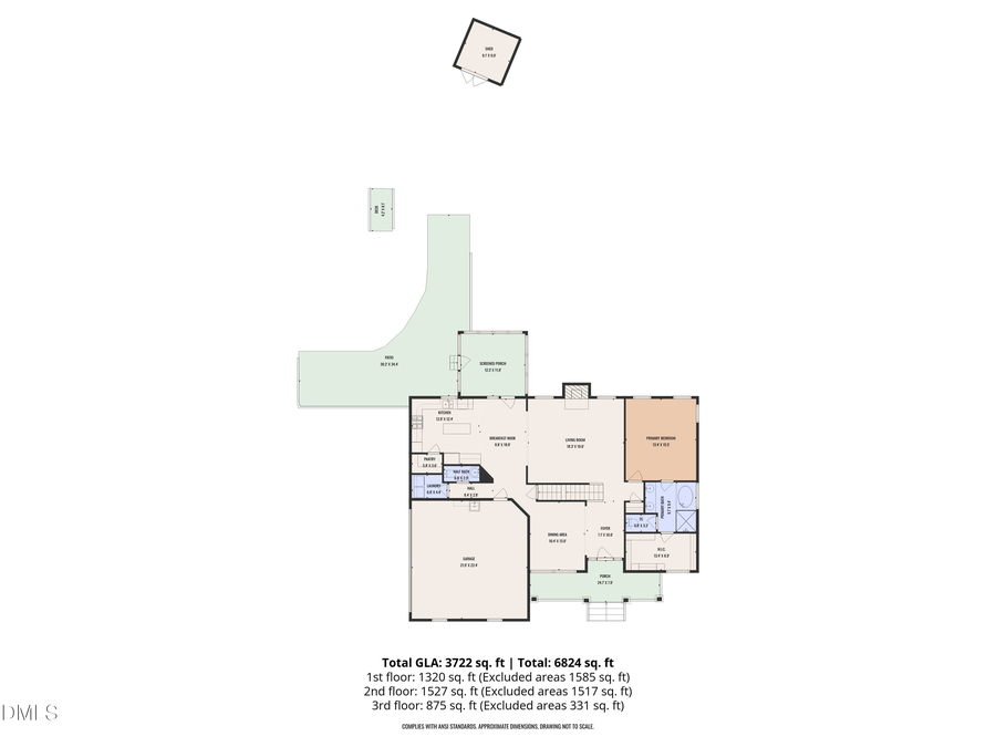 1202 New Grissom Way, Wake Forest, NC 27587 - #2