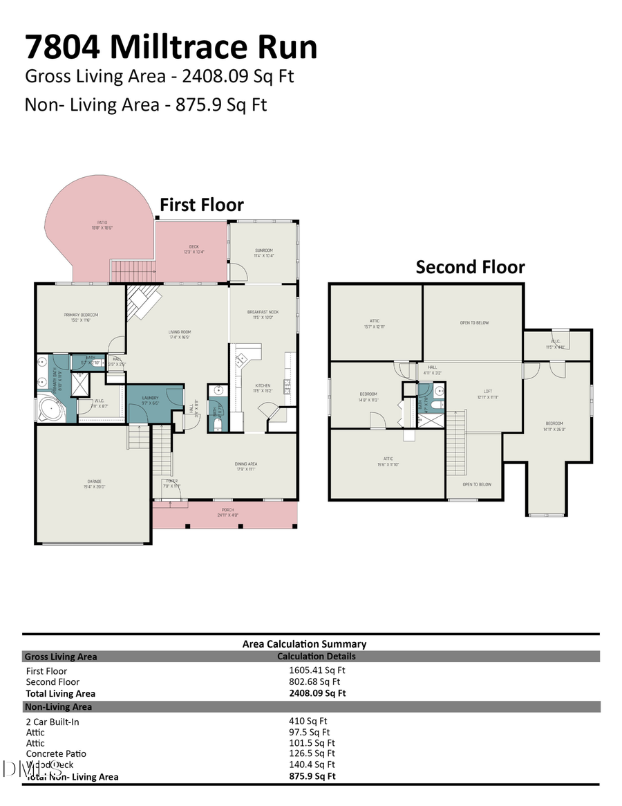 7804 Milltrace Run, Raleigh, NC 27615 - #2