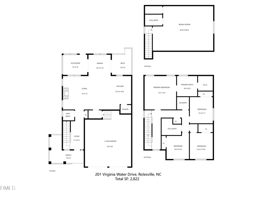 201 Virginia Water Drive, Rolesville, NC 27571 - #2