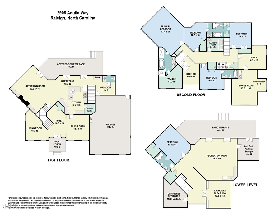 2908 Aquila Way, Raleigh, NC 27614 - #2