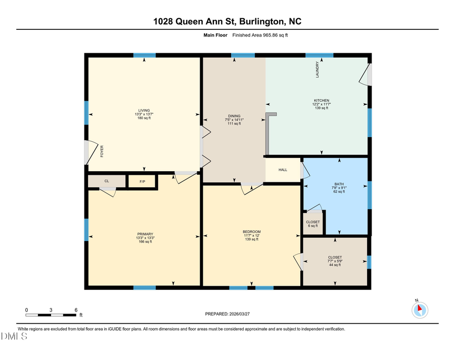 1028 Queen Ann Street, Burlington, NC 27217 - #2