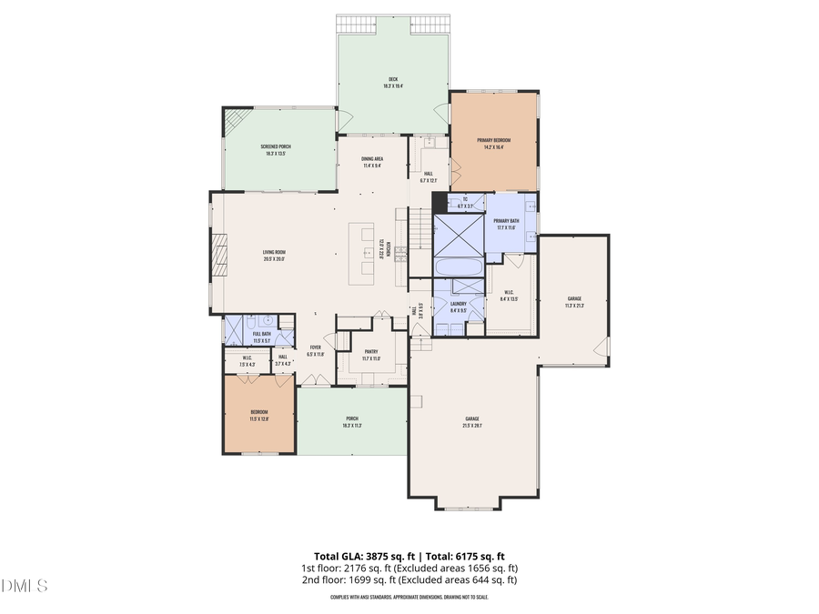 4908 Hidden Pasture Way, Zebulon, NC 27597 - #2