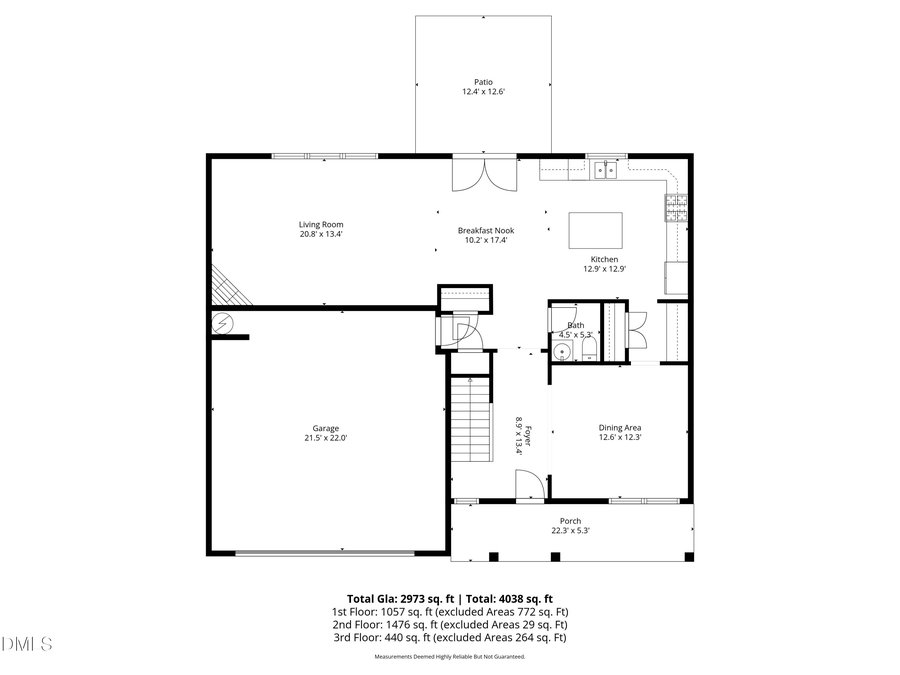 814 Wood Chapel Lane, Durham, NC 27703 - #2