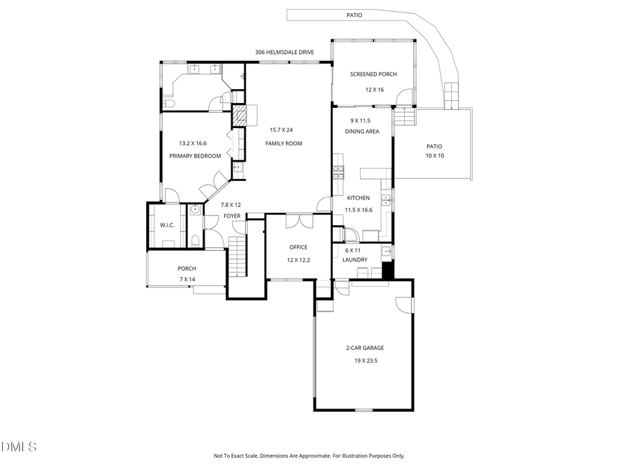 306 Helmsdale Drive, Chapel Hill, NC 27517 - #2