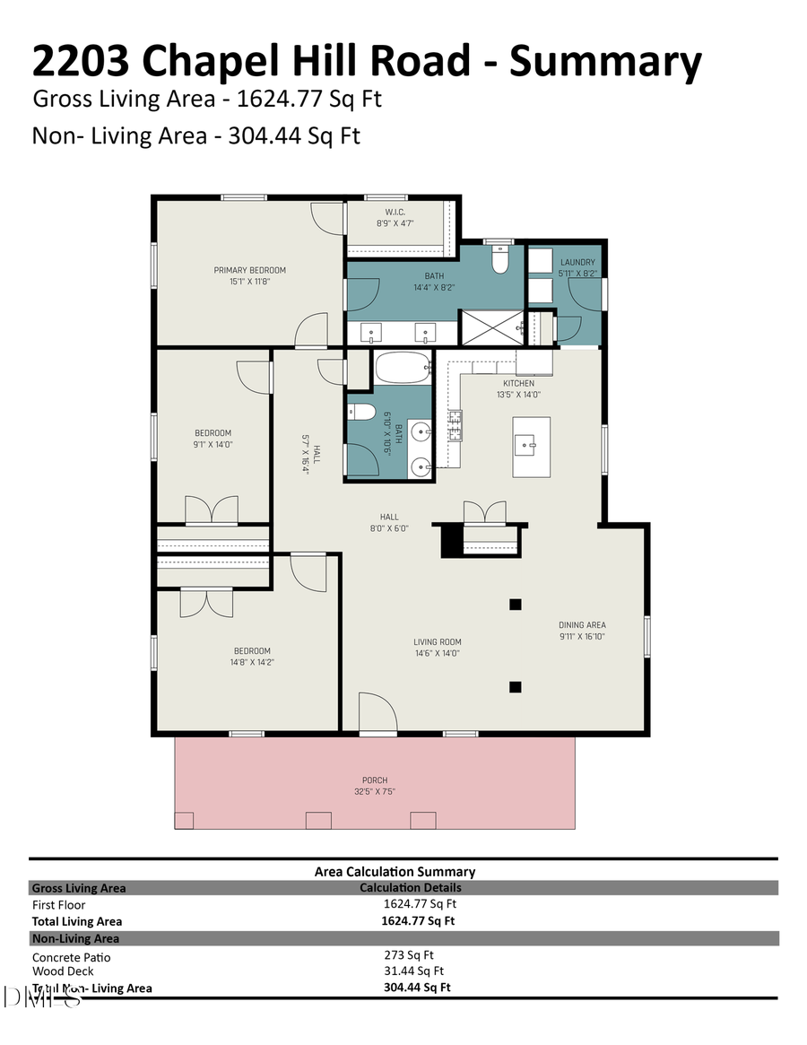 2203 Chapel Hill Road, Durham, NC 27707 - #2