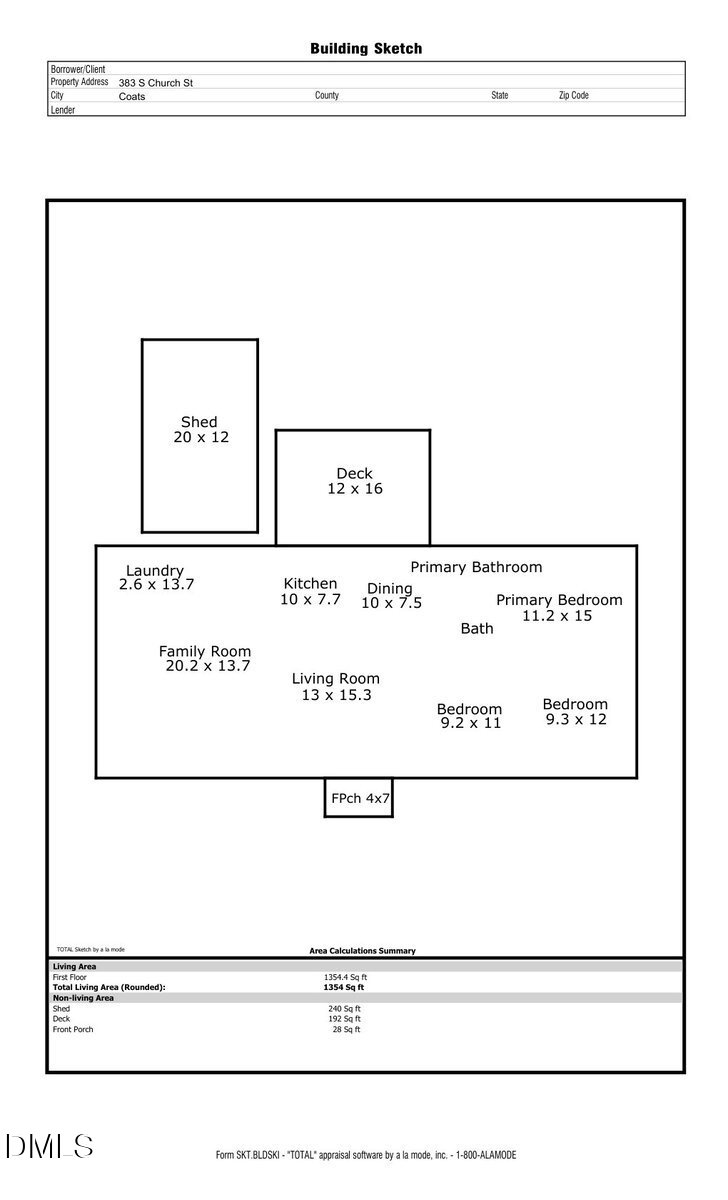 383 S Church Street, Coats, NC 27521 - #2
