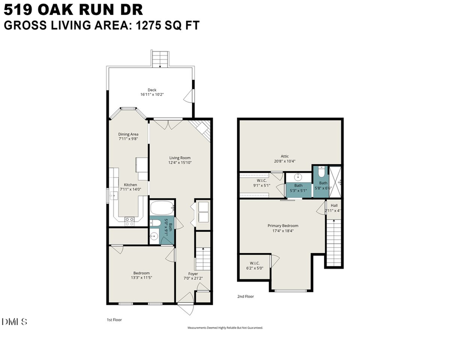 519 Oak Run Drive, Raleigh, NC 27606 - #2