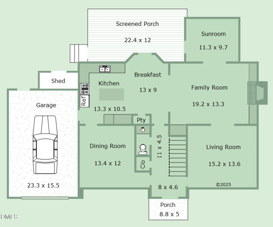 1032 Vestavia Woods Drive, Raleigh, NC 27615 - #2