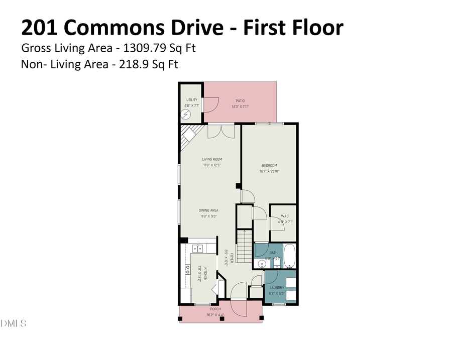 201 Commons Drive, Holly Springs, NC 27540 - #2