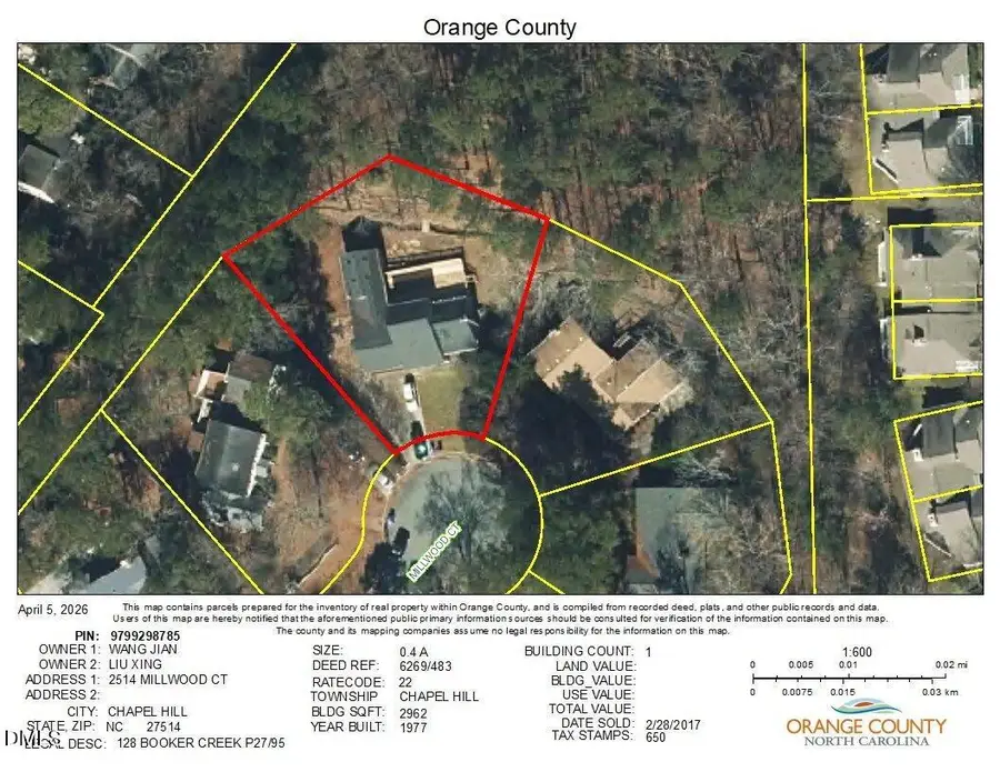 2514 Millwood Court, Chapel Hill, NC 27514 - #2