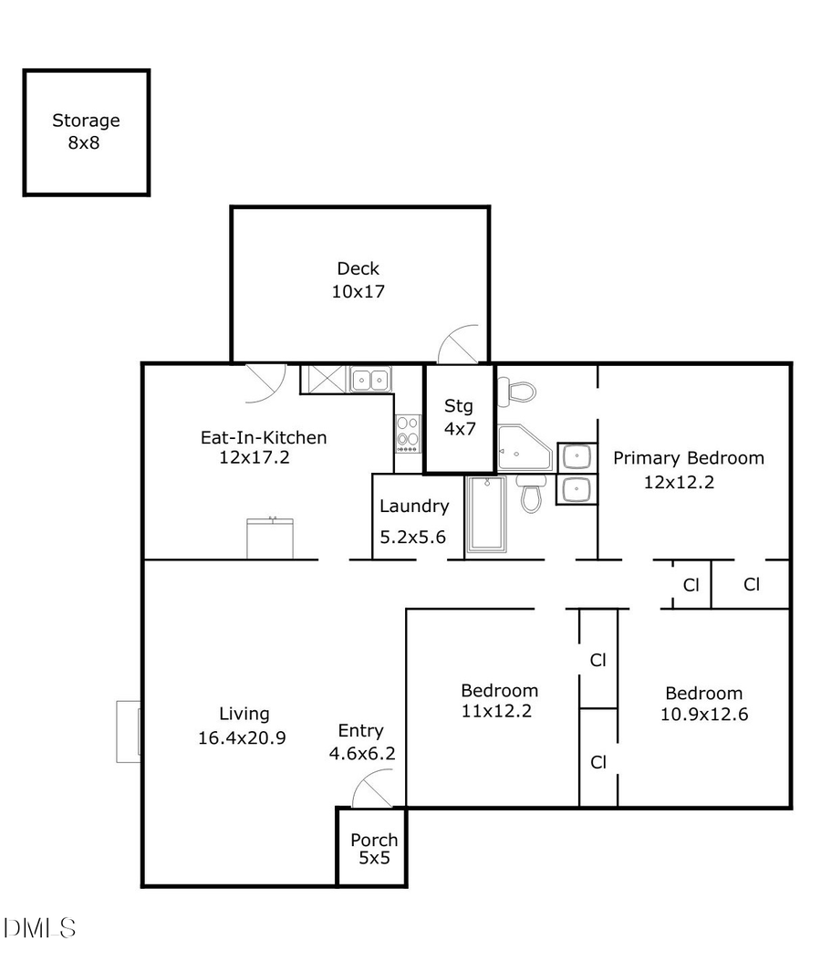 1116 Penzance Street, Durham, NC 27704 - #2