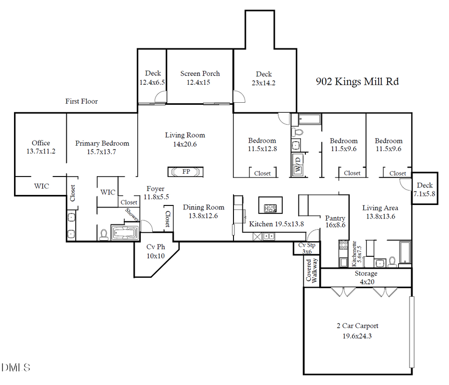 902 Kings Mill Road, Chapel Hill, NC 27517 - #2