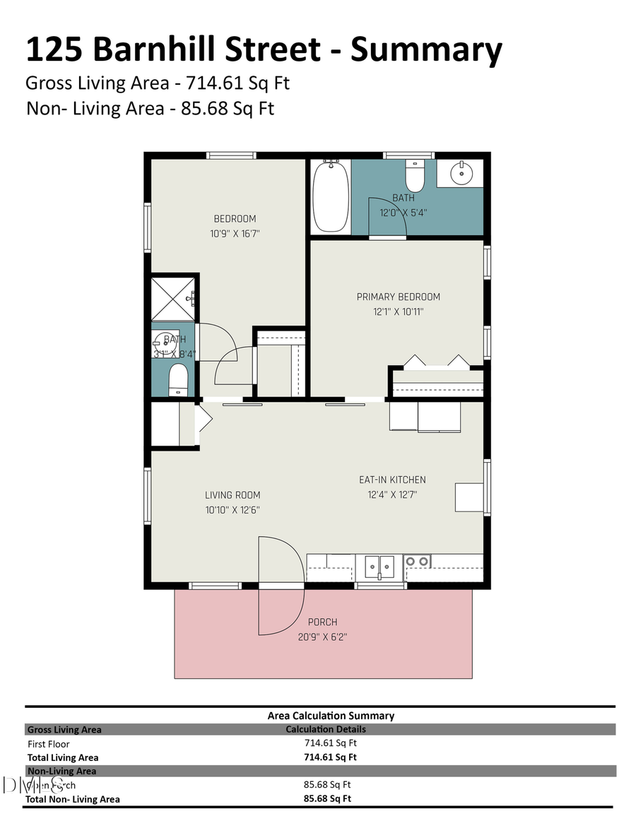 125 Barnhill Street, Durham, NC 27707 - #2