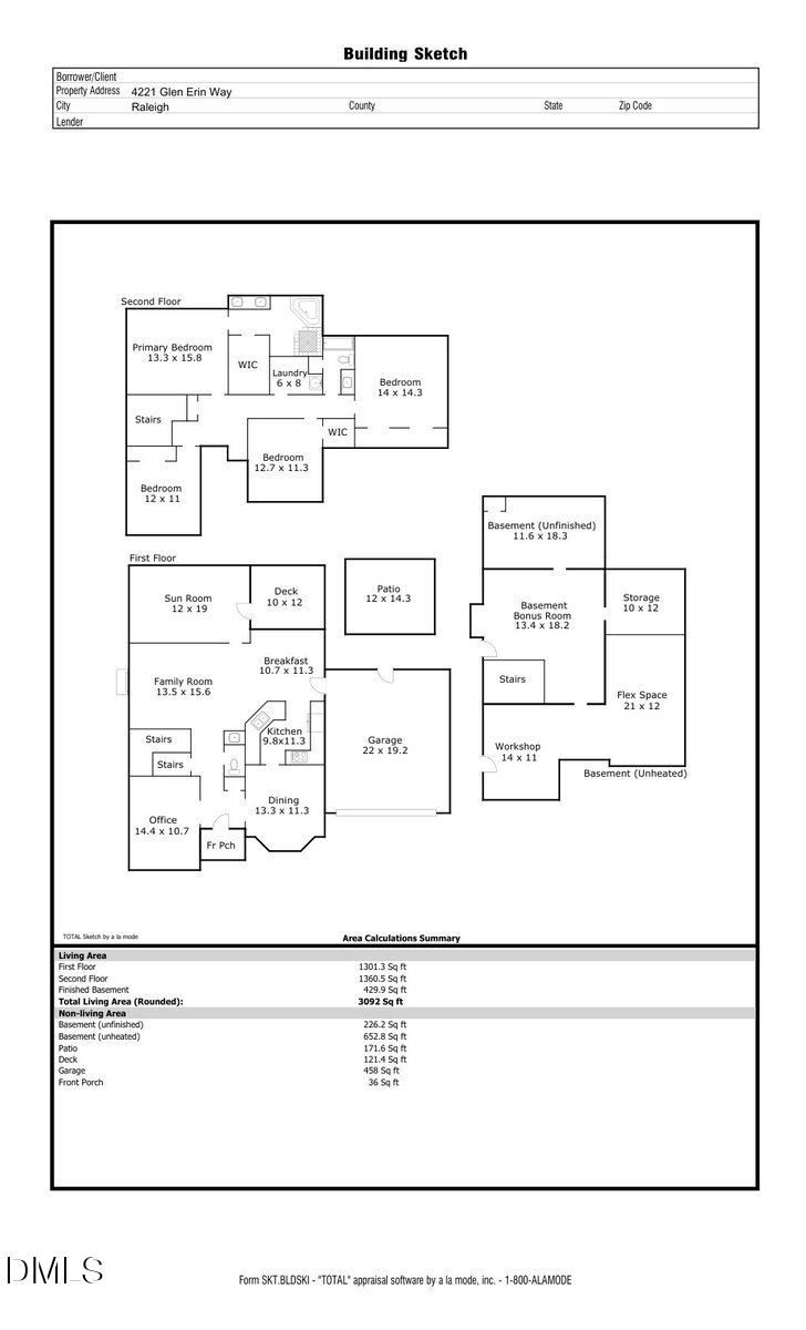 4221 Glen Erin Way, Raleigh, NC 27613 - #2
