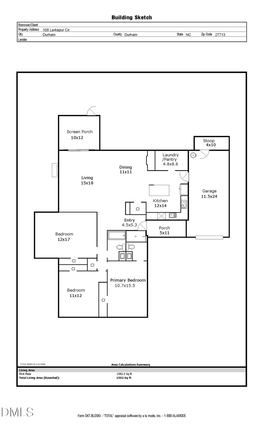 108 Larkspur Circle, Durham, NC 27713 - #2